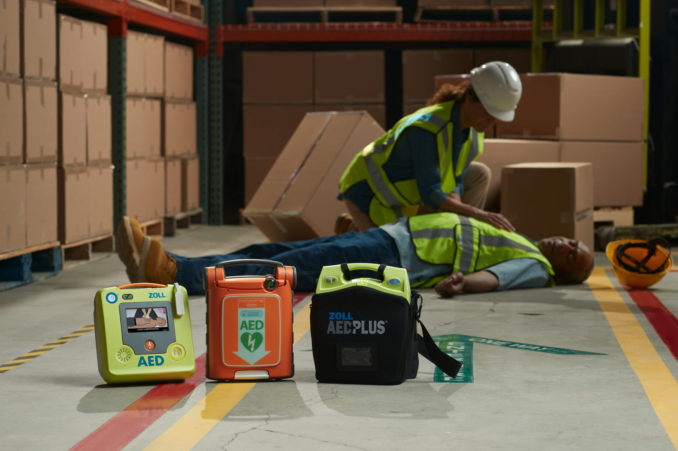 AED device saving lives