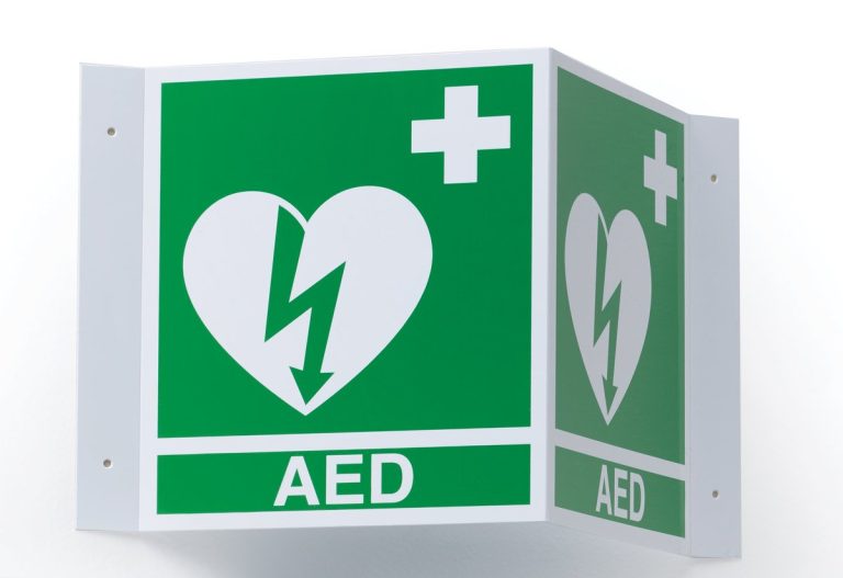 ILCOR 3D Wall Sign (AED)